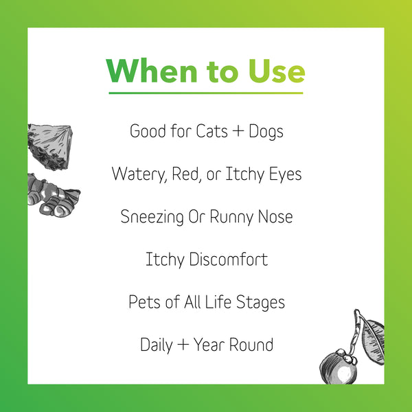 Allergy Supplement for Dogs + Cats (BioResiliant)