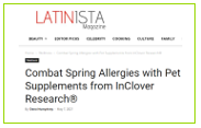 Combat Spring Allergies with InClover Pet Supplements
