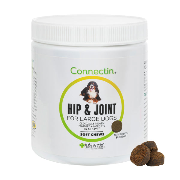 Canine Large Dog Connectin | Clinically Proven Hip & Joint Supplement, Soft Chews